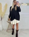PULL INES - CHOCOLAT