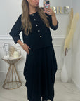 JUPE LONGUE FARAH - NOIRE