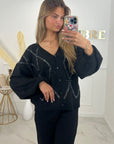 GILET SANDRA - NOIR