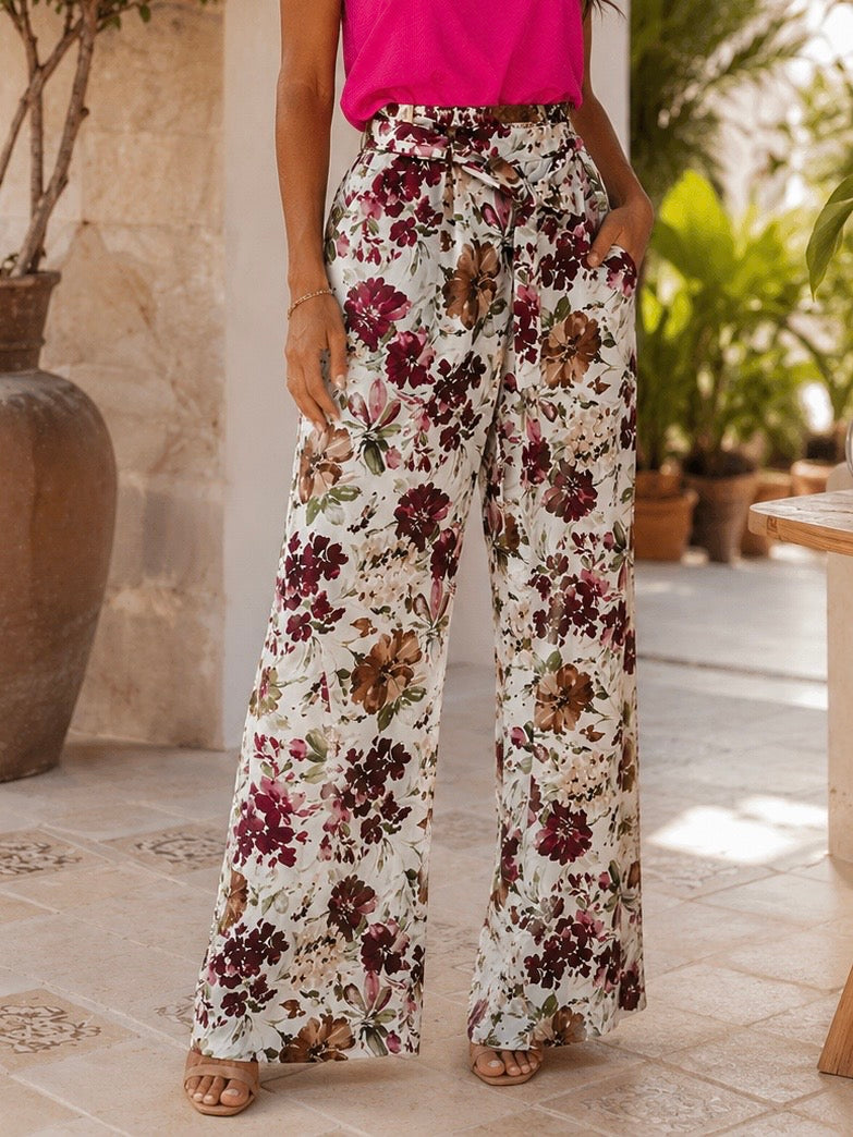 PANTALON FLOWERS