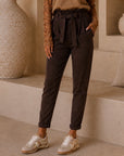 PANTALON MAISSA - CHOCO