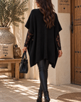 PONCHO - NOIR