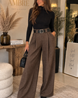 PANTALON ANNE - CHOCO