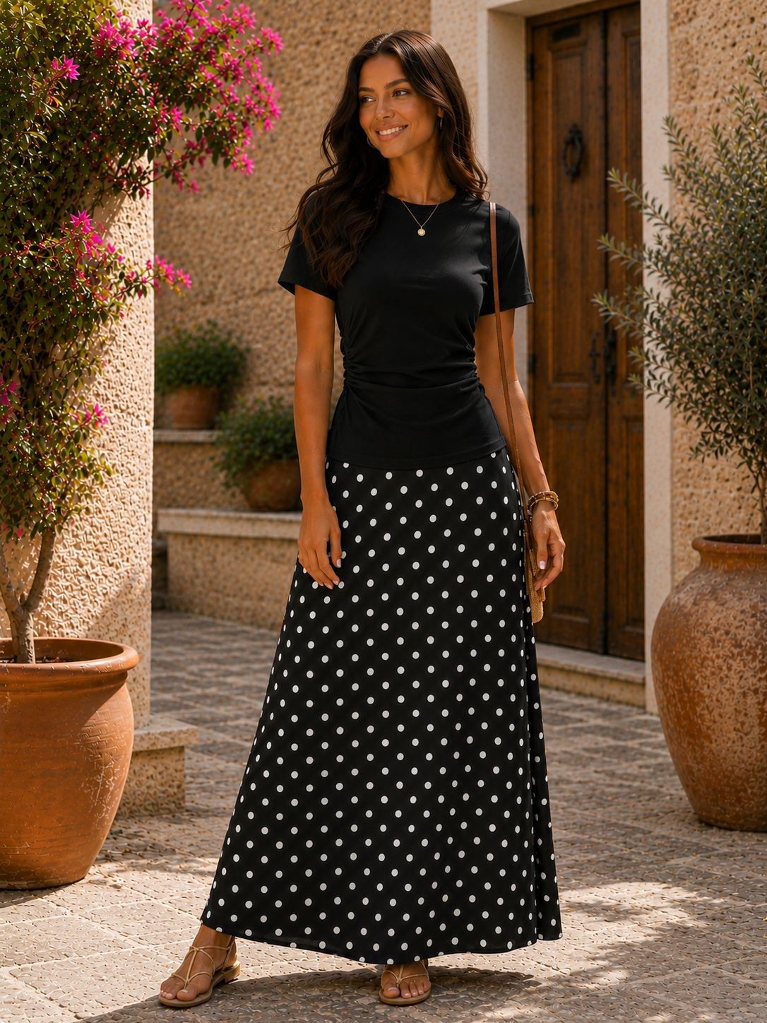 TOP BISIA - NOIR