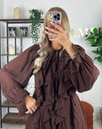 ROBE MARINE - CHOCO