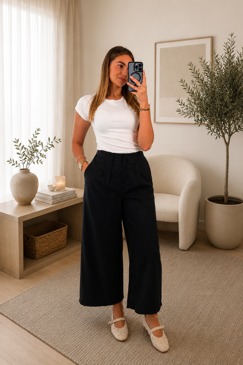 PANTALON LANA - NOIR