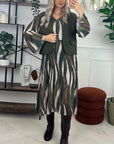 ROBE VICTORIA LONGUE - KAKI