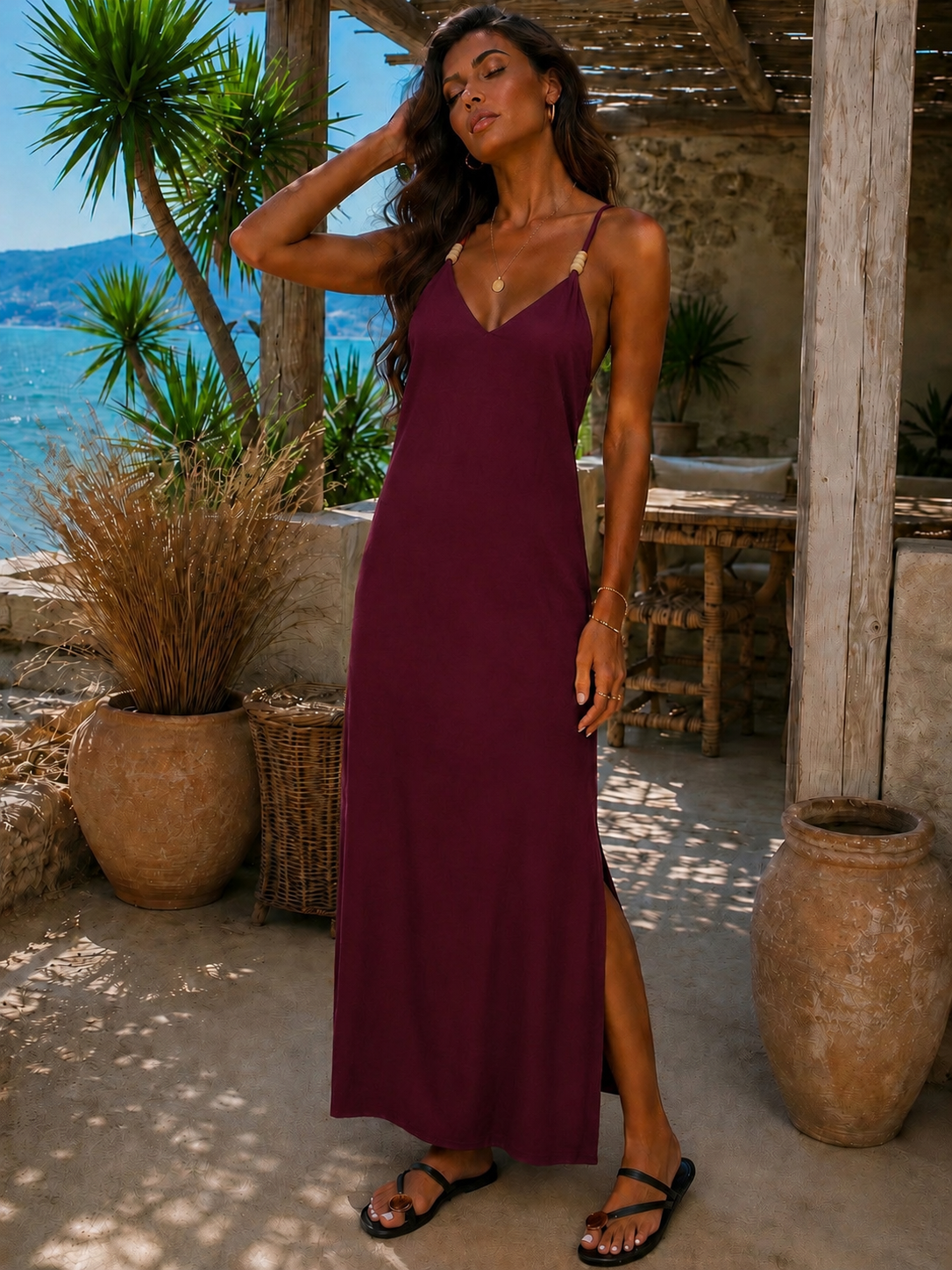 ROBE SORA - CERISE