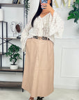 BLOUSE SILOE - BEIGE