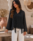 BLOUSE ROMY - NOIR