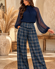 BLOUSE LYZI - BLEU