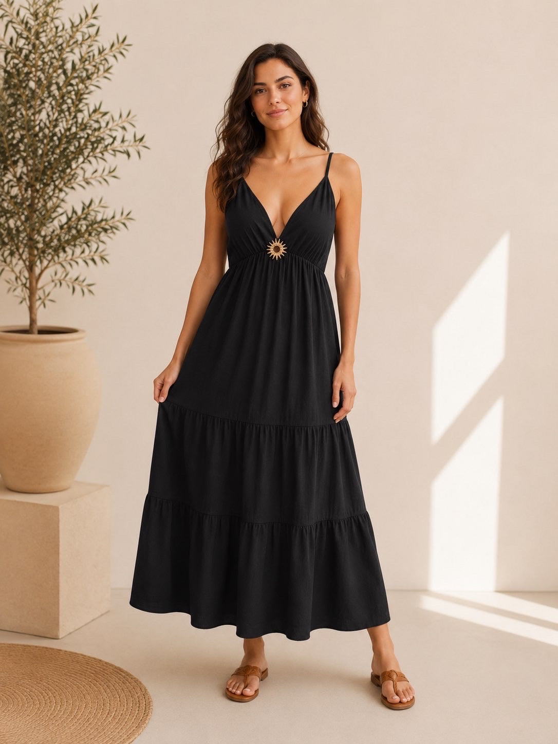 ROBE SUN - NOIR