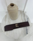 CEINTURE KRIS - CHOCO