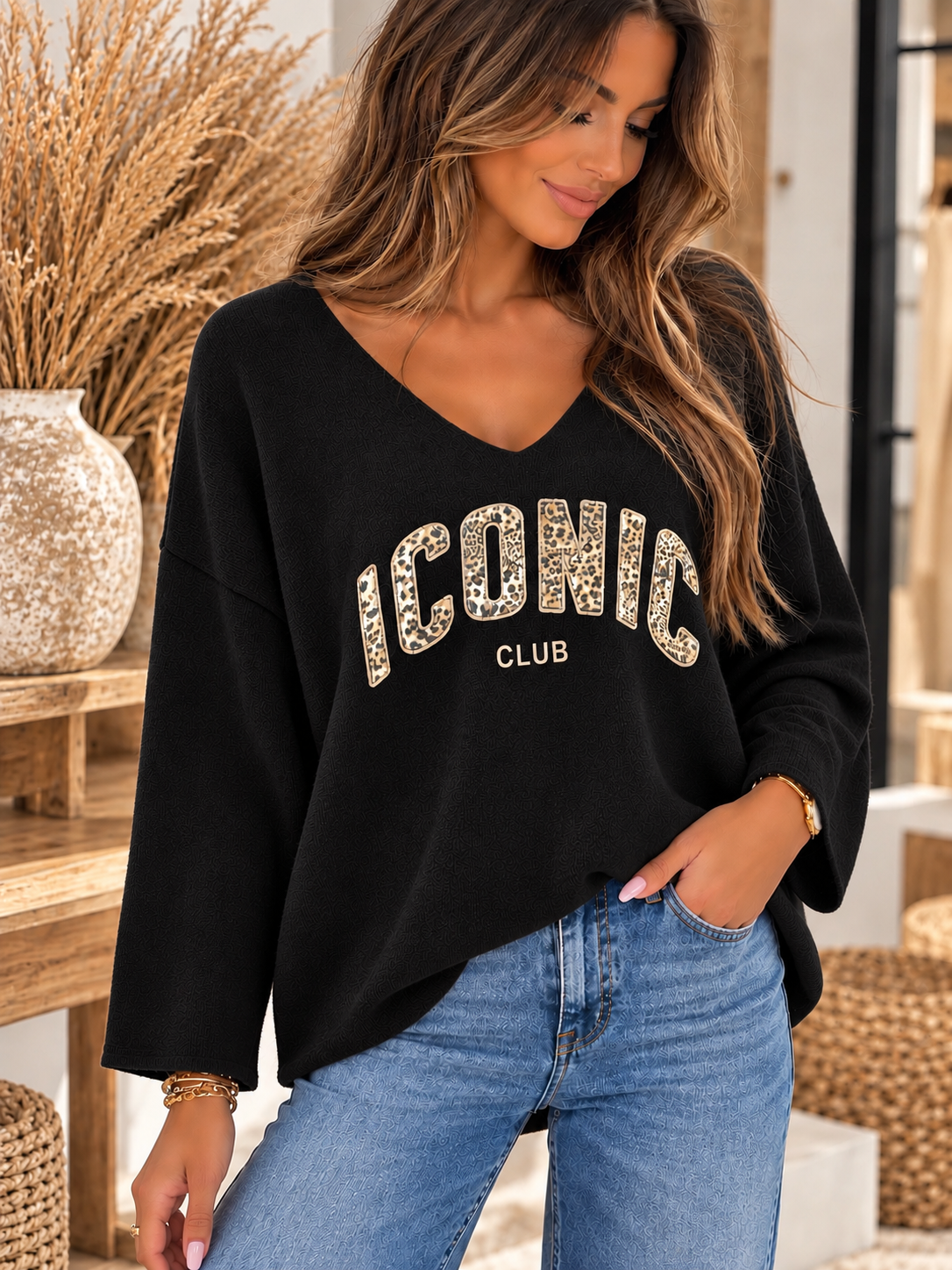 PULL ICONIC - NOIR