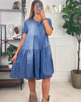 ROBE ANGIE - FONCÉ