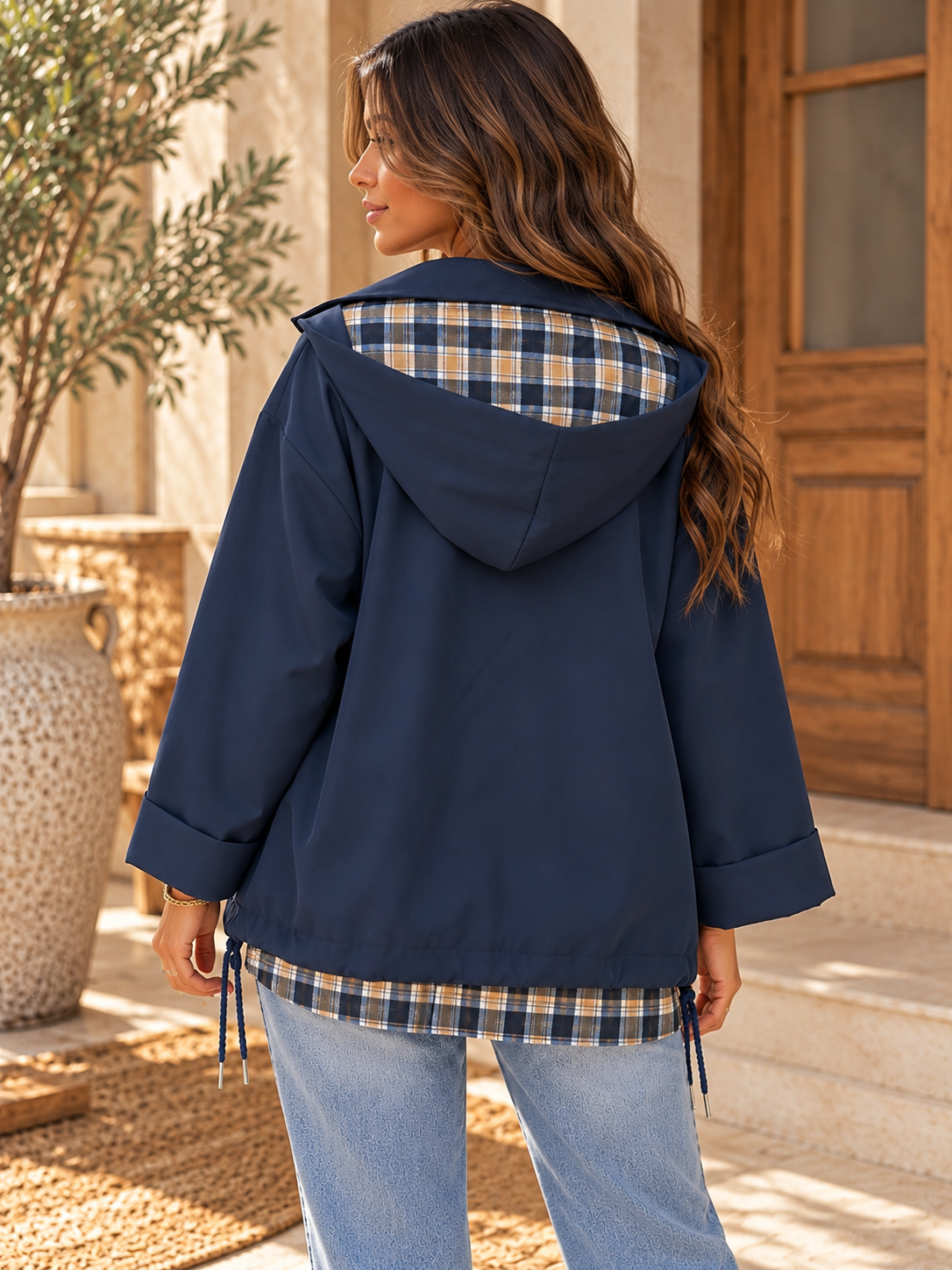 PARKA LINA - BLEU