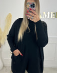 PULL INES - NOIR