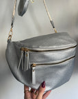 SAC BANANE - ARGENT