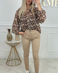 CHEMISE LIVIA - CAMEL