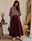 PULL IZÏA - CERISE