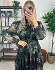 ROBE IRIS - KAKI