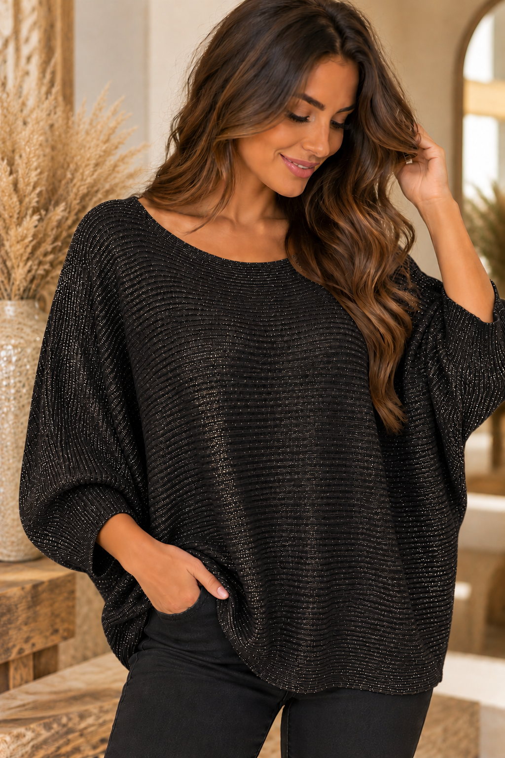 PULL IRENA - NOIR
