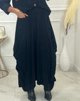 JUPE LONGUE FARAH - NOIRE