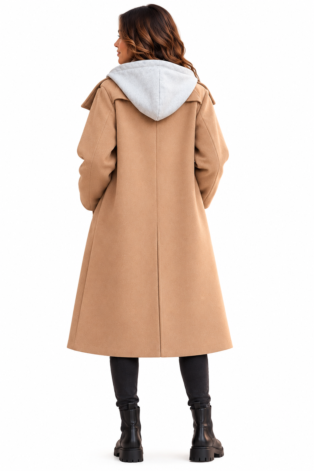 MANTEAU GABY - CAMEL