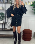 CHEMISE MAGGIE - NOIR