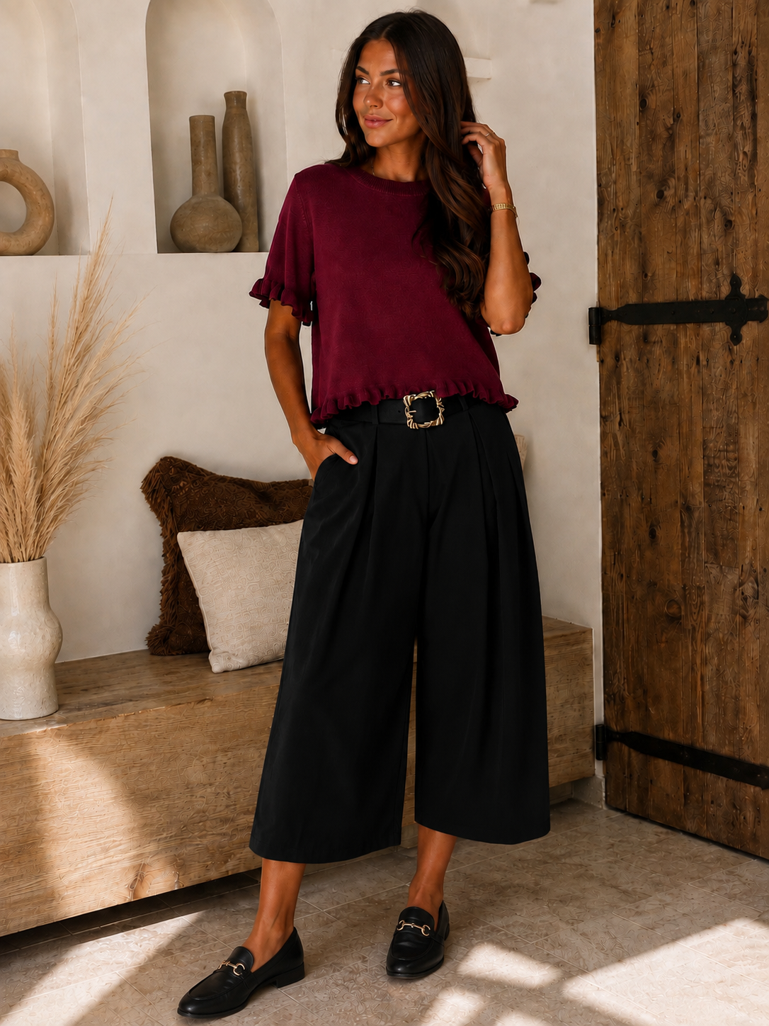 PANTALON ADEL - NOIR