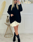 PULL INES - NOIR