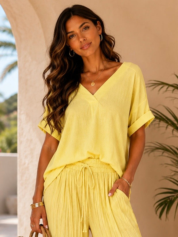 HAUT MALYA - JAUNE