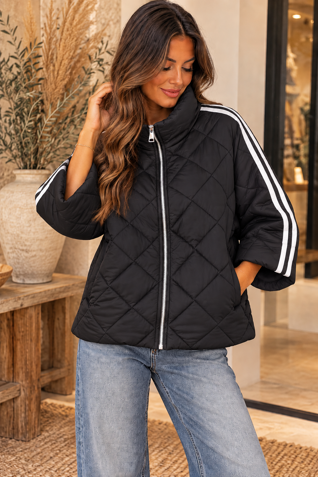 MANTEAU SILOE - NOIR