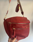 SAC BANANE - ROUGE