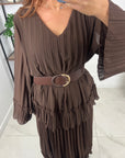 BLOUSE BREE - CHOCO