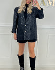 BLAZER SAMIA - NOIR