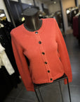 CARDIGAN CARYS - TERRACOTA