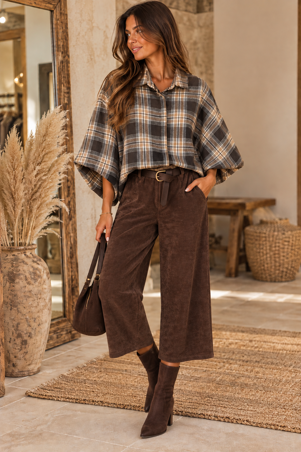 CHEMISE KATE - CHOCO