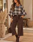CHEMISE KATE - CHOCO