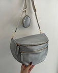 SAC BANANE - ARGENT