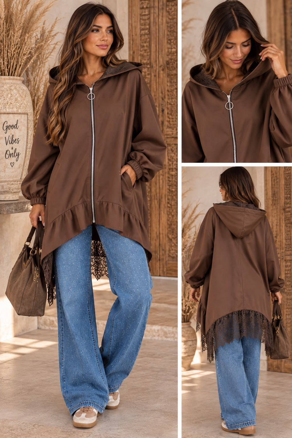 PARKA DINA - CHOCO
