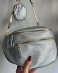 SAC BANANE - ARGENT