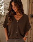 CARDIGAN MELIA - CHOCO