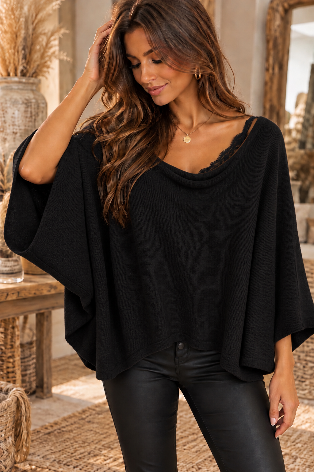 PULL EDIE - NOIR
