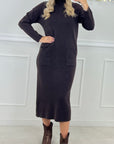 ROBE NINON - CHOCOLAT