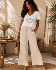 T-SHIRT LA VIE EN ROSE - BEIGE