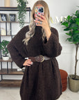ROBE MELINDA - CHOCOLAT
