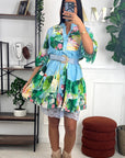 ROBE LIVIA - BLEU