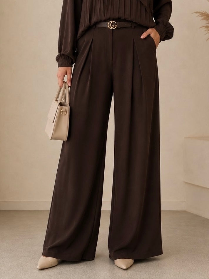 PANTALON ELSA - CHOCO