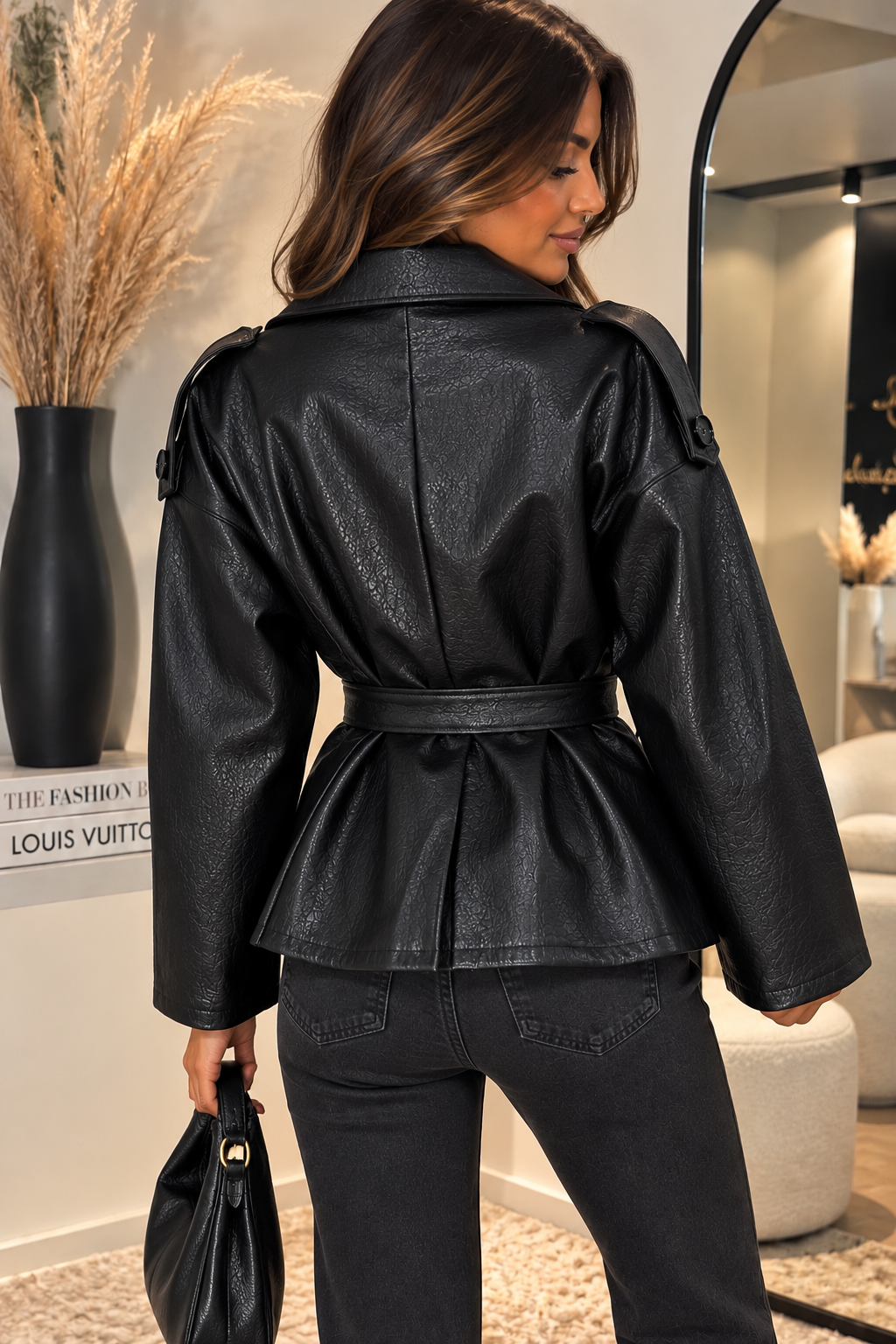 VESTE KENZA - NOIR